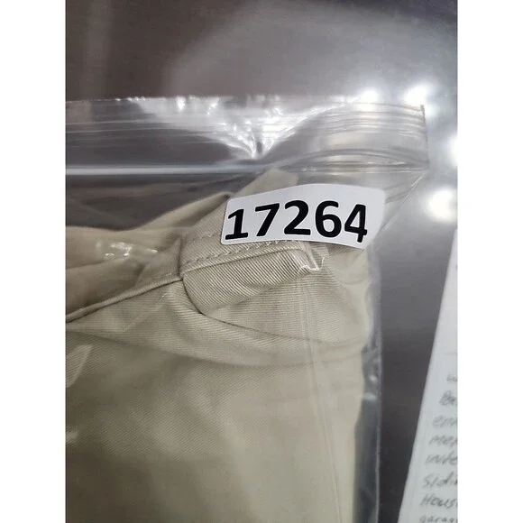 Banana Republic Wide-Leg High-Rise Cropped Chino Pants Women 8 Twine Raw Hem NEW - Picture 13 of 13